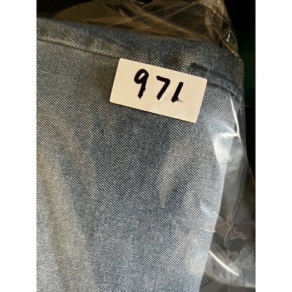 High-Rise Straight Leg Blue Denim Jeans Size 12 Style & Co - Picture 10 of 10